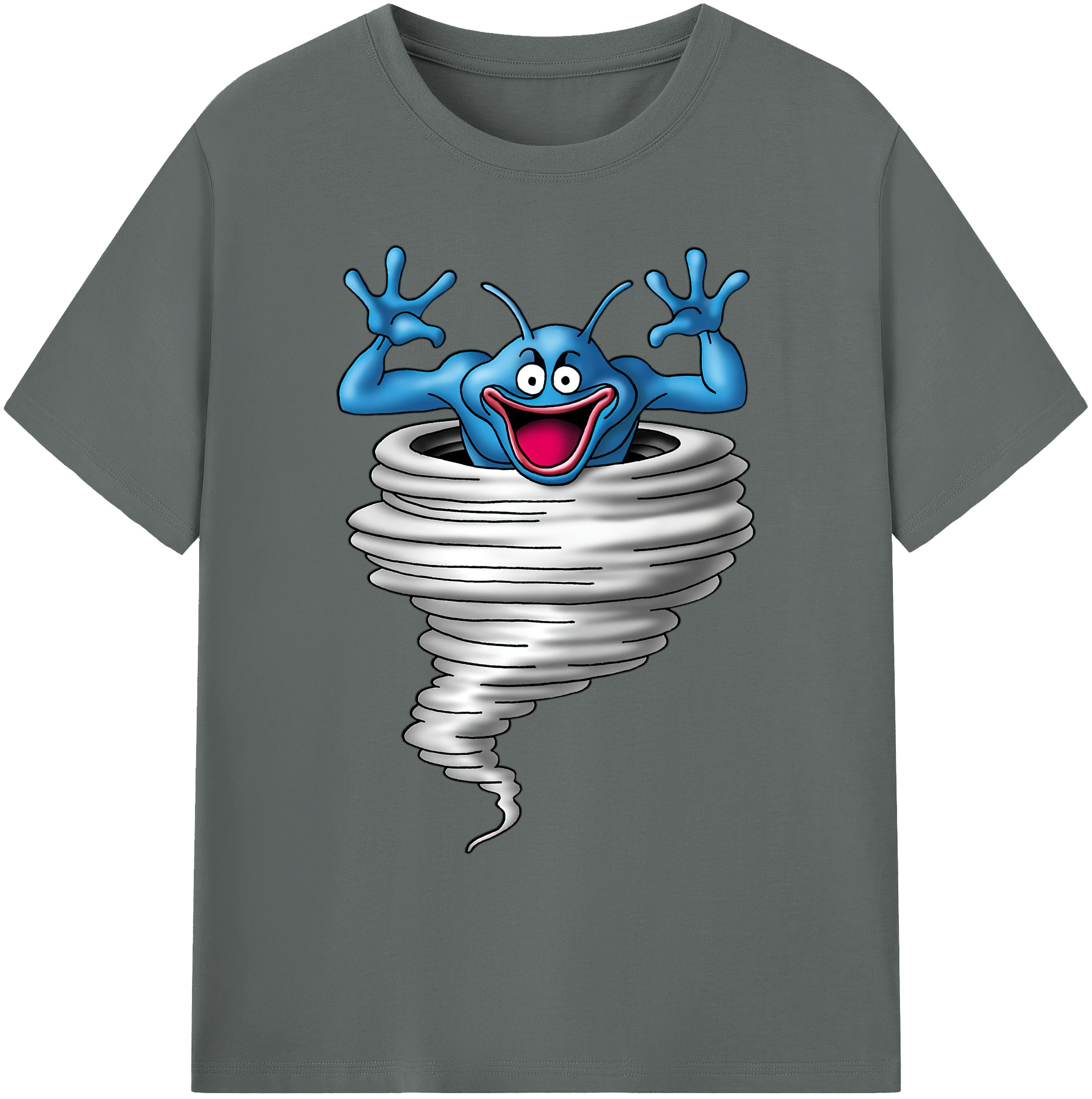 （画像用） ドラゴンクエスト Doragon Kuesuto Dragon Quest 綿100％ メンズ半袖Tシャツ｜肌触りやわらか＆通気性